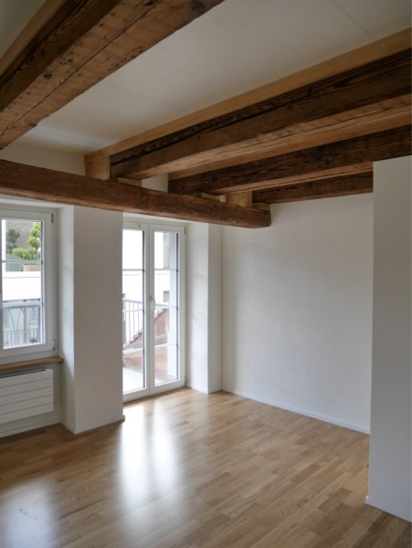 Neue Terrasse Umbau Altstadthaus Baden