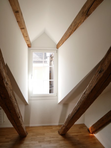 Ausbau Dachgeschoss Umbau Altstadthaus Baden