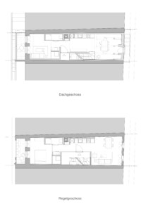 Grundrisse Umbau Altstadthaus Baden