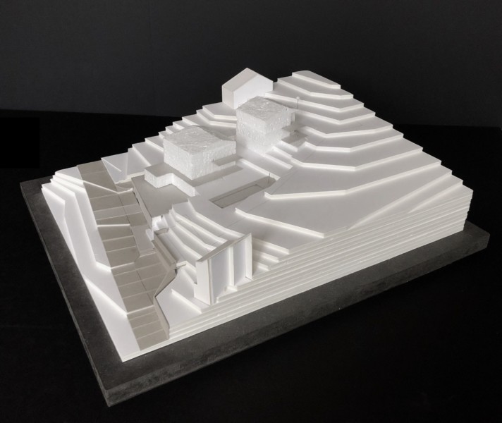 Gesamtmodell Studie Neubau Ennetbaden