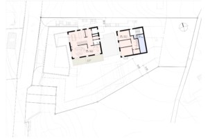 Grundriss 2 Studie Neubau Ennetbaden