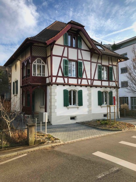 Umbau Riegelhaus Wettingen
Hauptfassade Umbau Riegelhaus Wettingen