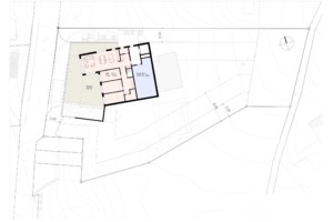 Grundriss 1 Studie Neubau Ennetbaden