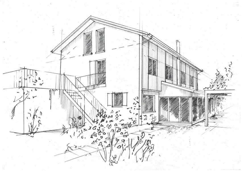 Studie Wettingen
Ideenskizze Umbau Studie Umbau Wettingen