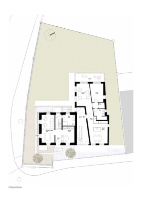 Erdgeschoss Studie Aus- und Anbau Oberrohrdorf