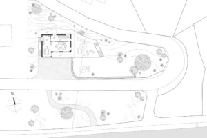 Erdgeschoss und Umgebung Studie Neubau Obersiggenthal