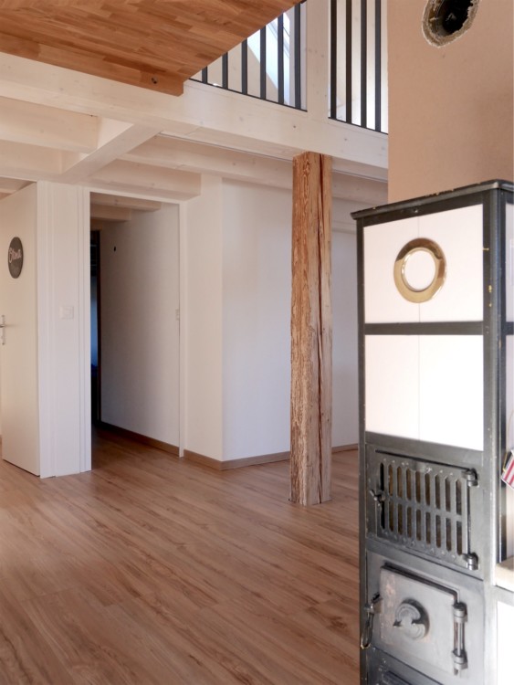 Wohnhalle Umbau Bauernhaus Lengnau