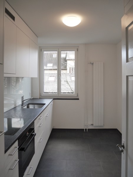 Küche Regelgeschoss Umbau Riegelhaus Wettingen