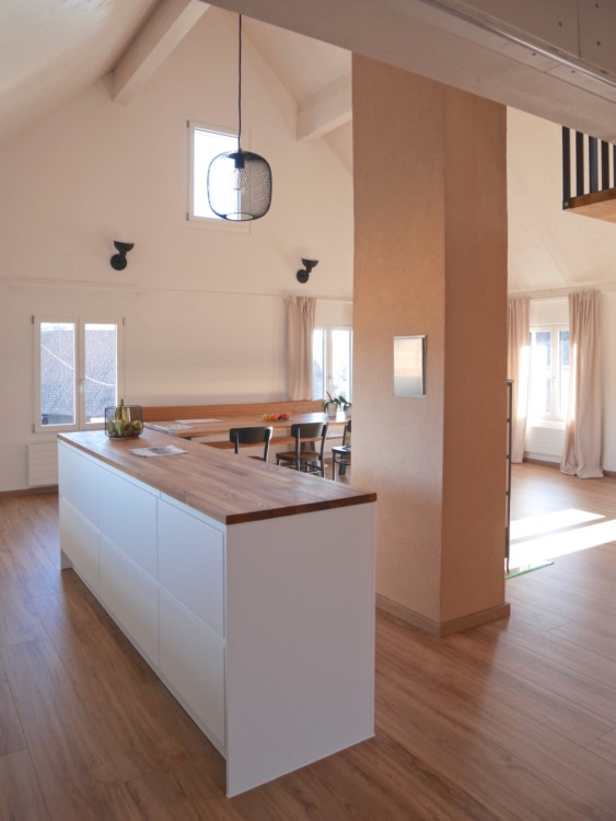 Küche Umbau Bauernhaus Lengnau