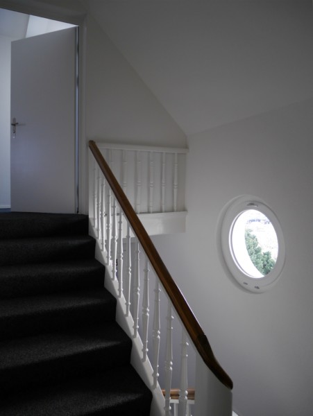 Treppenhaus Umbau Riegelhaus Wettingen