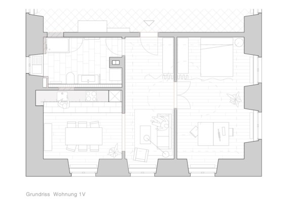 Grundriss Wohnung V2 Wohnung Grundriss Altbau Wettingen