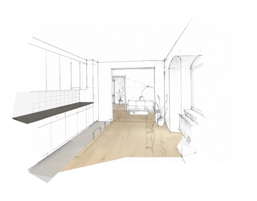 Visualisierung Wohnraum / Küche Visu Visualisierung Wohnraum